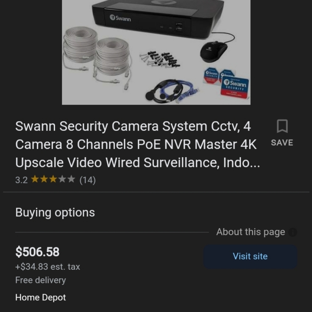 Security camera set - Picture 2 of 2